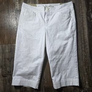 Dockers Khaki Capri Pants White Women's Size 12